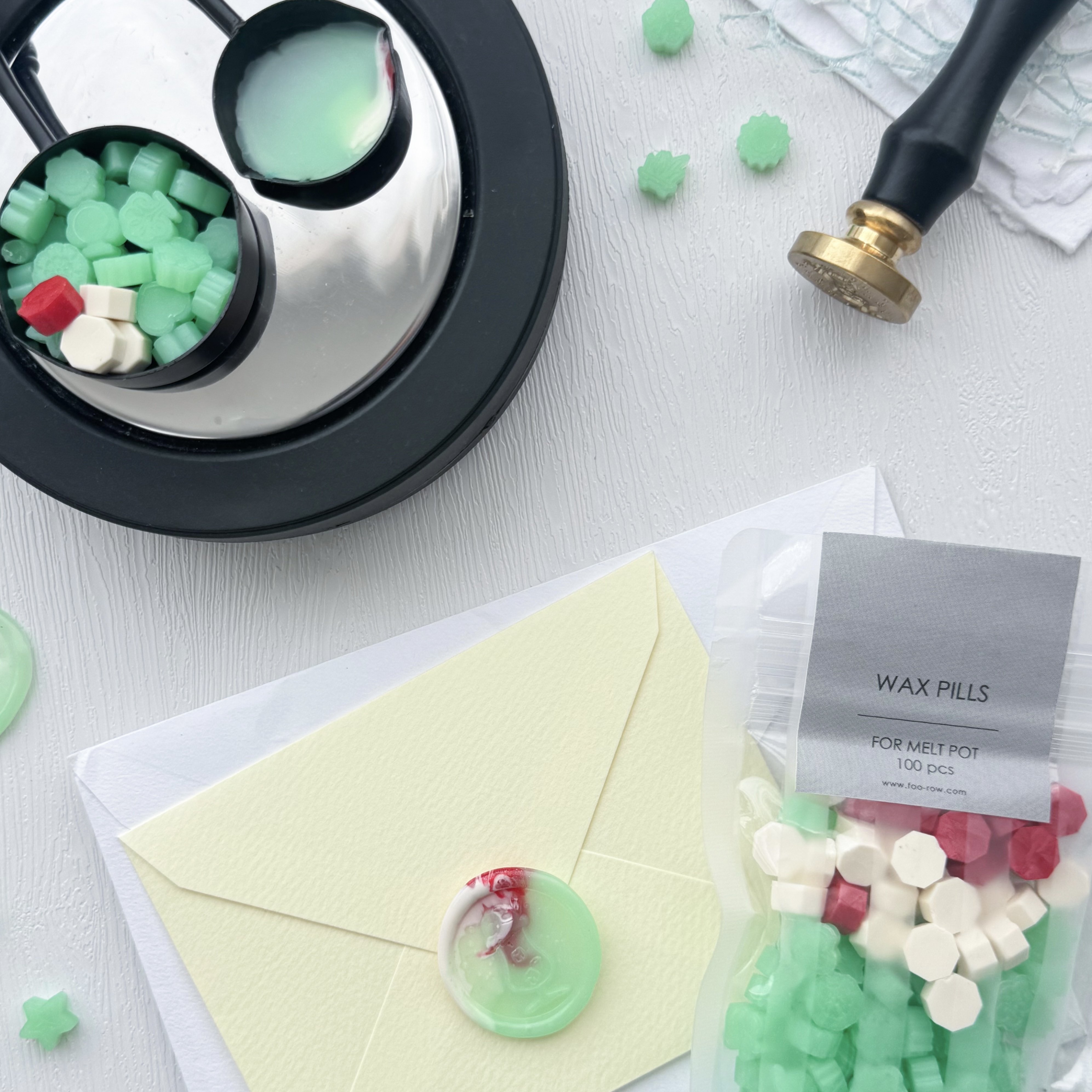 シーリングスタンプスターターセット（電気式ホットプレート）